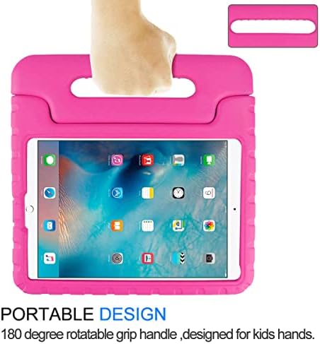 Caz pentru iPad 9th 8th GENERATION 10 10,2 inch pentru copii iPad Air a 3-a Case, iPad Pro 10.5 Case EVA Shock Proof Hand Stand Stack Holder Husa CASE CB102-PK