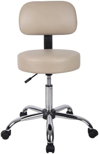 Boss Office produse be well Medical Spa scaun cu spate în vinil, negru