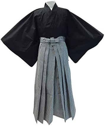 Edoten japonez Samurai Hakama uniform BK × Shima L