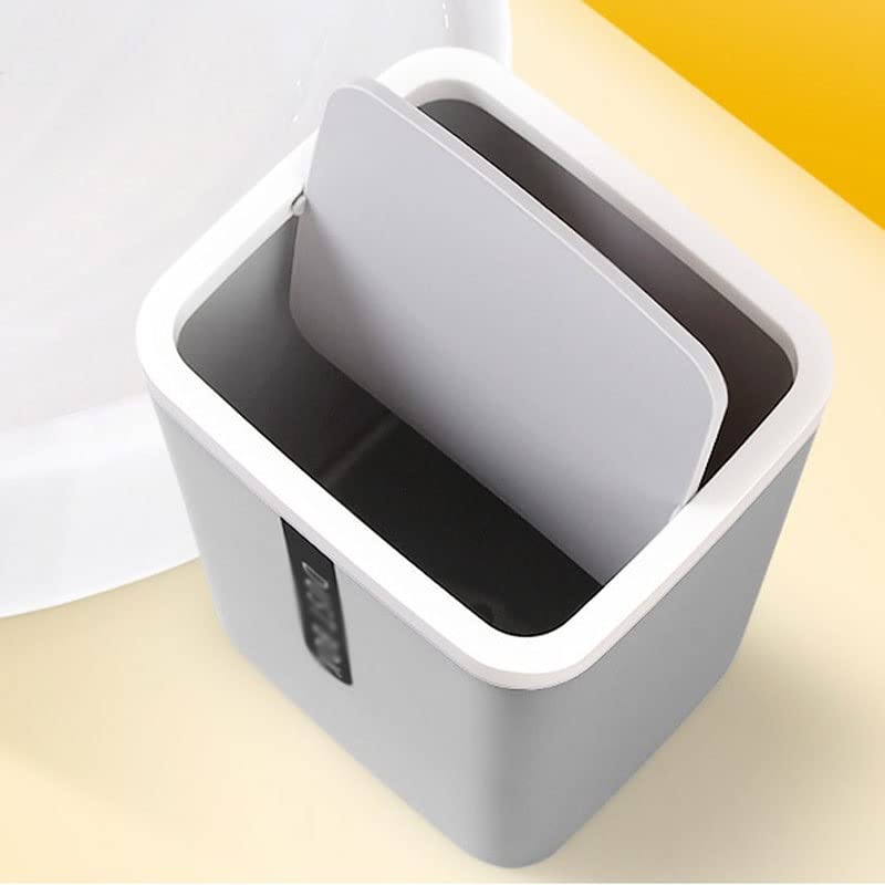 Uxzdx creative mini mic deșeuri mici coș desktop coș de gunoi masă de casă de plastic pentru birou pentru gunoi de gunoi