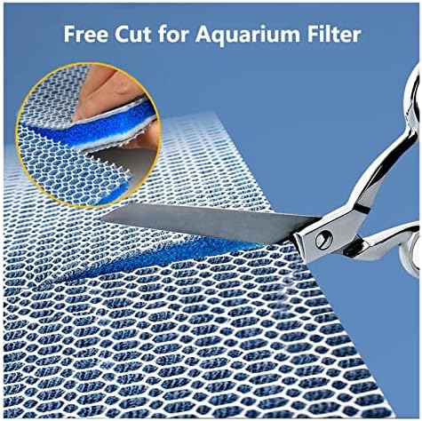 8d acvariu filtru burete Media modernizate 8 straturi nu lipici filtru tampoane pește rezervor Skimmer koi iaz filtru bumbac