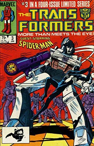 Transformatoare, # 3 GD; Marvel carte de benzi desenate / 1 print Spider-Man