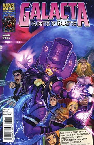 Galacta: fiica lui Galactus # 1 FN; carte de benzi desenate Marvel / Adam Warren