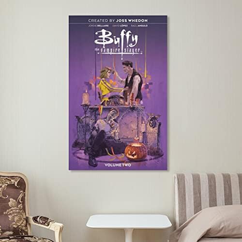 Buffy The Vampire Slayer Vintage Movie Afise Canvas Printe de artă pentru perete pentru decor de perete decor decor dormitor decor cadouri 08x12inch în stil neframe în stil