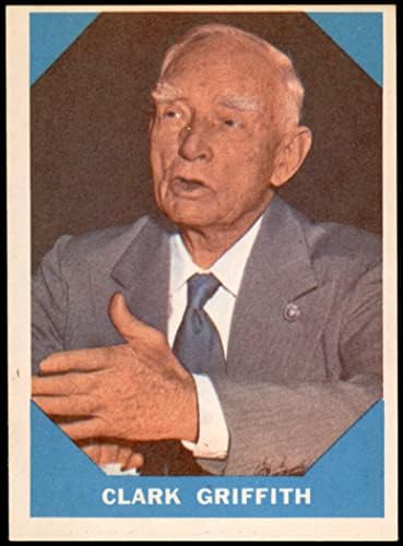 1960 Fleer # 15 Clark Griffith Washington senatori ex -senatori