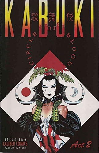 Kabuki: cercul de sânge 2 VF; calibru carte de benzi desenate