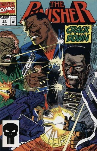 Punisher, # 61 FN; Marvel carte de benzi desenate / Mike Baron Luke Cage