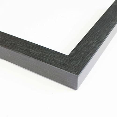 28x39 Frame Black Real Wood Imagine Lățime 0,75 inci | Adâncimea cadrului interior 0,5 inci | Rama foto tradițională din metal
