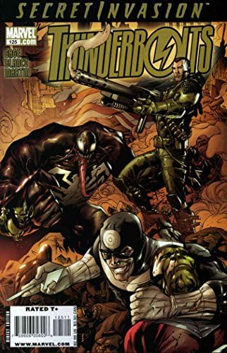 Thunderbolts # 125 VF; Marvel carte de benzi desenate / invazie secretă-Venom