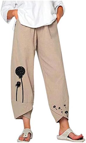 Pantaloni casual pentru femei Miashui cu buzunare, femei potrivite doamne elastice casual plus dimensiuni pantaloni întinși