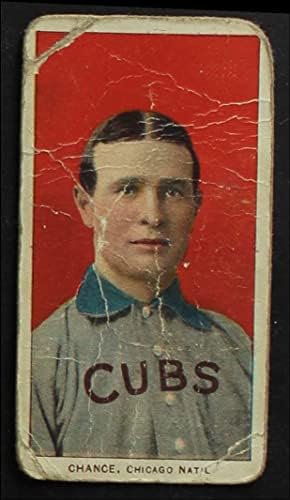 1909 T206 Red Frank Chance Chicago Cubs Cubs autentic