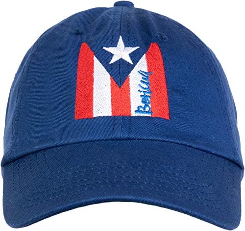 Steagul Portorican / Boricua Nuyorican Rico Pride Șapcă De Baseball Cu Potrivire Redusă Pălărie Tată Albastru Regal