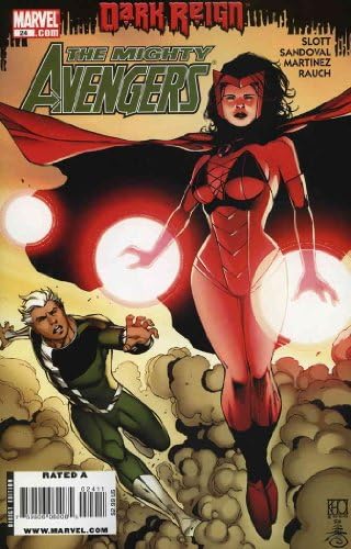 Mighty Avengers # 24 VF / NM; carte de benzi desenate Marvel / Dark Reign