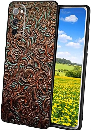 Compatibil cu Samsung Galaxy A02S Western Case, Western Retro Tool Maro Country Country Howdy Boho Graphic pentru Samsung Case
