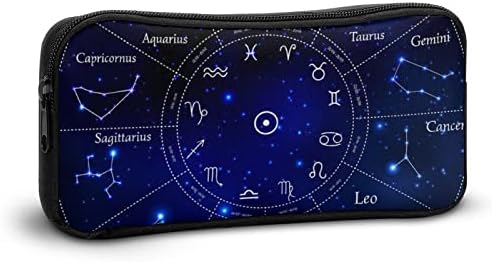 12 constelații zodiacale set imprimat carcasă pentru creion pentru pix suport pentru papetărie cutia de papetărie machiaj pentru