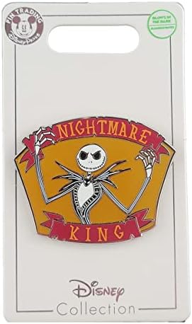 Disney Pin-coșmarul înainte de Crăciun-Jack Skellington - Regele coșmarului-GITD