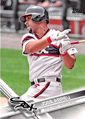 2017 Topps Series 2 #593 Jose Abreu Chicago Chicago White Sox Baseball Card