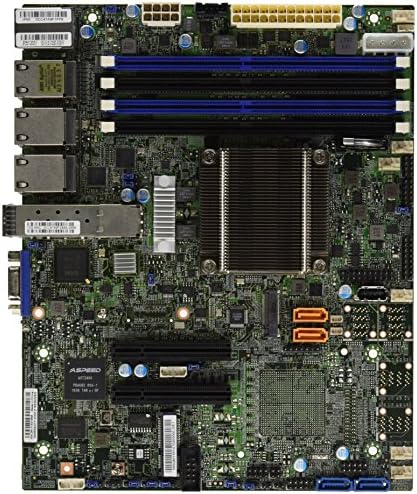 Supermicro Flexatx SOC cu procesorul Intel Xeon D-1518 2,2 GHz 4-core, FCBGA 1667 placă de bază x10SDV-TP8F-O