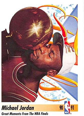 1991-92 Skybox Basketball 334 Michael Jordan Chicago Bulls Card de tranzacționare NBA