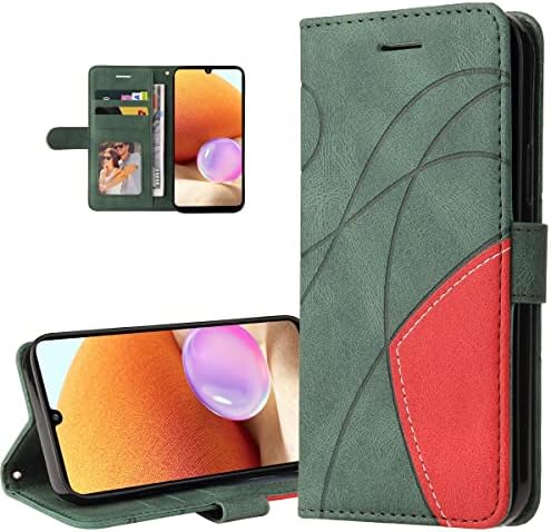 Ysnzaq două culori TPU rezistent la șocuri din piele magnetice Stand curea caz cu card Slot Folio telefon acoperi pentru Samsung
