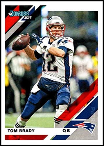 2019 Donruss 162 Tom Brady NM-MT New England Patriots a licențiat oficial card de tranzacționare NFL
