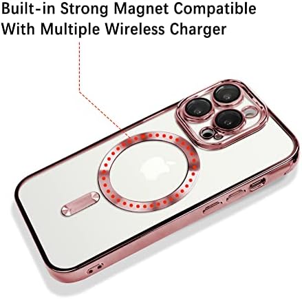 OOK compatibil iPhone 13 Pro Max Carcasă cu lentile pentru camere Protector anti -zgârietură protector cu protecție subțire