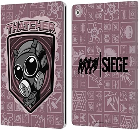 Head Case Designs a licențiat oficial Tom Clancy's Rainbow Six Siege Thatcher Chibi Operatori Cartea din piele Portofel Copertă