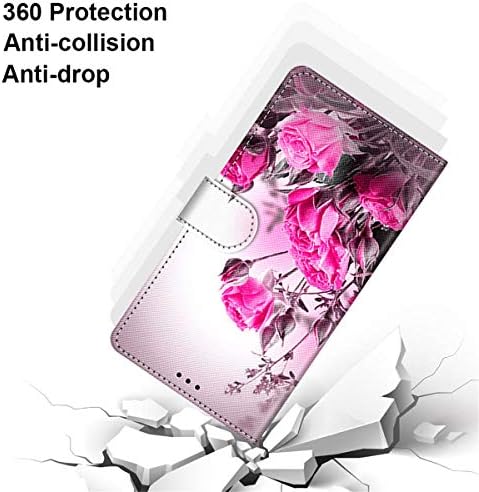 Galaxy J3 caz, caz J3, Gift_Source Slim protecție portofel telefon caz PU piele Flip Kickstand capac Magnetic cu sloturi