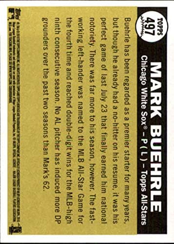 2010 Topps Heritage 497 Mark Buehrle Chicago White Sox ca MLB Baseball Card NM-MT