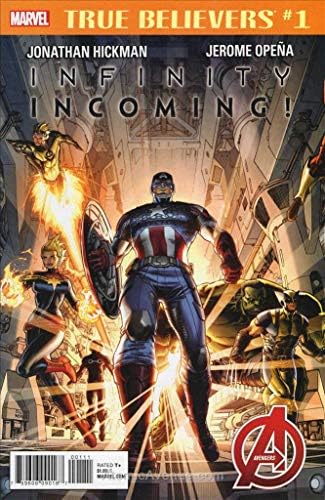 Adevărații Credincioși: Infinity Incoming! 1 VF / NM; carte de benzi desenate Marvel