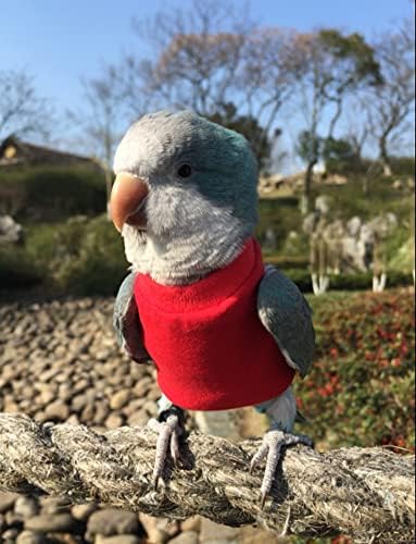 Haine de păsări - Spec de pulover de bumbac handmade pentru cămașă de culoare strălucitoare pentru papagali pentru papagali
