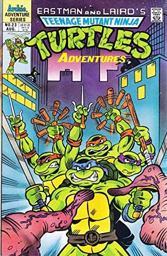 Teenage Mutant Ninja Turtles aventuri # 23 VF; Archie carte de benzi desenate / 1 Aspect Slash