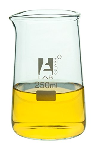 Pahar Conic Philips cu gura de scurgere, 250ml-sticla borosilicata-Eisco Labs