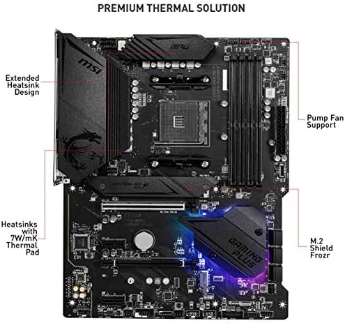 MSI MPG AMD B550 Gaming Plus Socket AM4 ATX DDR4-SDRAM Placă de bază