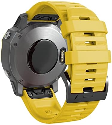 NFRFK 26 22mm Quick Fit Watchband pentru Garmin Fenix ​​7 7x 6x 6pro Watch Silicon Silicon Easy Fit Band Band pentru Fenix ​​5X 5 3 3HR 935 945
