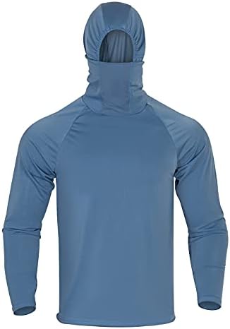 Hanorac cu glugă pentru bărbați pentru bărbați cu mânecă lungă UV protecție solară Blaturi de drumeție în aer liber, îmbrăcăminte