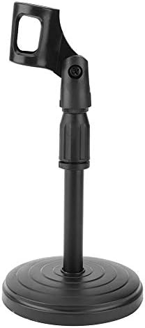 Suport pentru microfon, detașabil microfon microfon reglabil microfon suport cu disc non -alunecare pentru a reacționa radio de difuzare radio