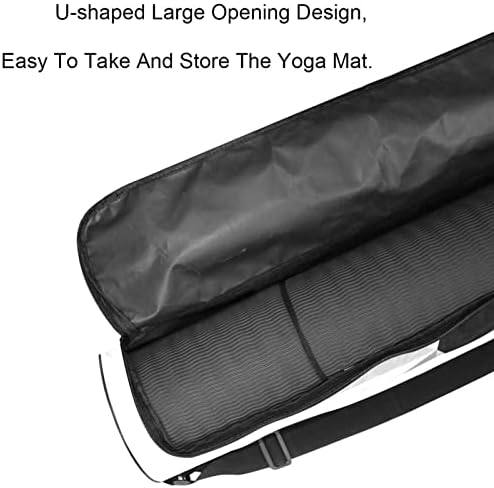 Creative minimal Panda Yoga Mat Carrier Bag cu curea de umăr Yoga Mat Bag Gym Bag Beach Bag