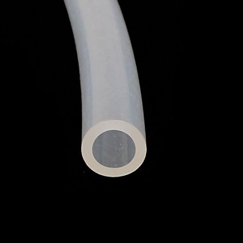 Iivverr 3.3 ft 6.35 mm x 9.52 mm PTFE tub tub țeavă pentru imprimanta 3D RepRap Transparent (Tubo de tubo PTFE de 3.3 '6.35 mm x 9.52 mm PTFE para impresora 3D RepRap transparente