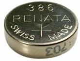 Varta V386 ceas baterie cu celule de monede de la Renata
