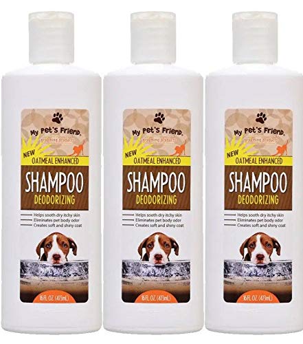 My Pet ' s Friend Oatmeal Enhanced deodorizing Shampoo, 16 uncii. Sticle