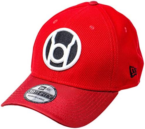 Noua eră Red Lantern simbol armura 39Thirty montate pălărie