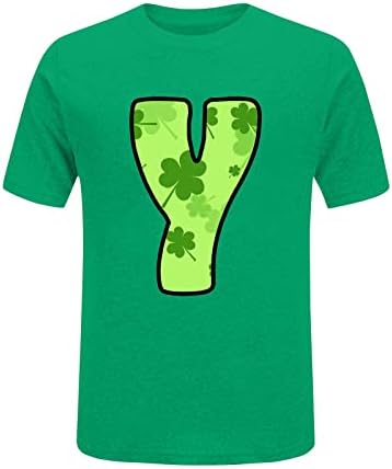 St. Patrick ' s Day Vara Topuri Crewneck tricouri Casual Trendy imprimare maneca scurta top tunica Regular Fit Tee Bluza