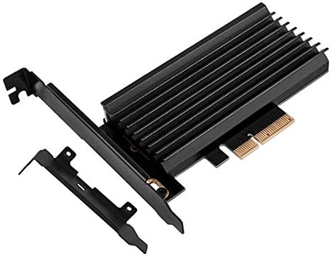 Silverstone SST-ECM24-Argb Glowing M.2 NVME SSD Expansiune PCIE X4 Card de adaptor, RGB adresă compatibilă