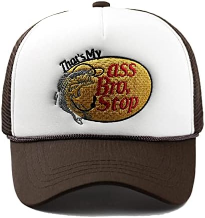 Asta e fundul meu frate, Stop Trucker Cap broderie pescuit spuma Mesh Hat-amuzant obraznic Snapback Camion pălărie brodate