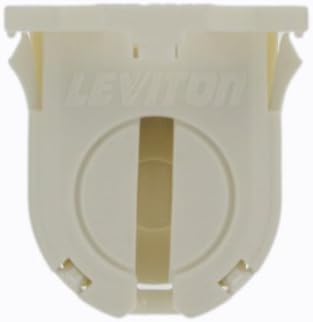 Leviton 13662-SWP T8 med FLUOR LMPHLDR W Post SML