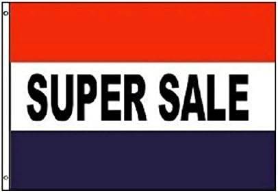 3x5 Super Sale Red White și Blue Makerting Flag Publicitate 3'X5 'Banner Brass Grommets