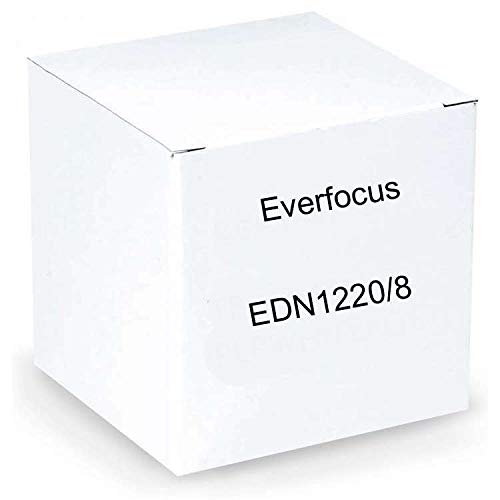 Everfocus EDN1220/8 Full a avut Mini Dome WDR Camera de rețea, 2 megapixeli, senzor de imagine CMOS, obiectiv de 8 mm, 12VDC