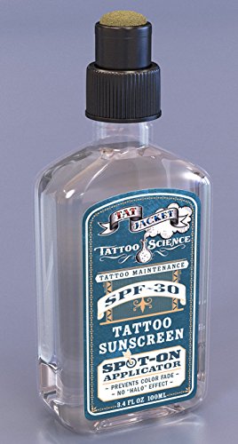 Tatjacket SPF 30 protecție solară pentru tatuaje cu aplicatorSPOT-ON