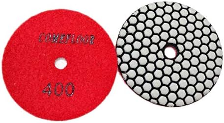 Plăci de lustruire cu diamante uscate Comefloor 4 inch premium premium plăcuțe de măcinare mat pentru granit de marmură 7 buc